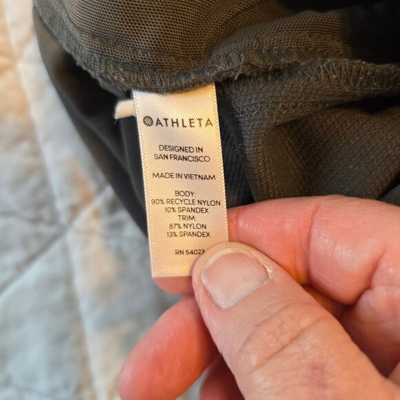 Athleta Pants Women's 10P Gray Skinny Cargo Pocket Athletic Athleisure Comfort - Picture 7 of 10